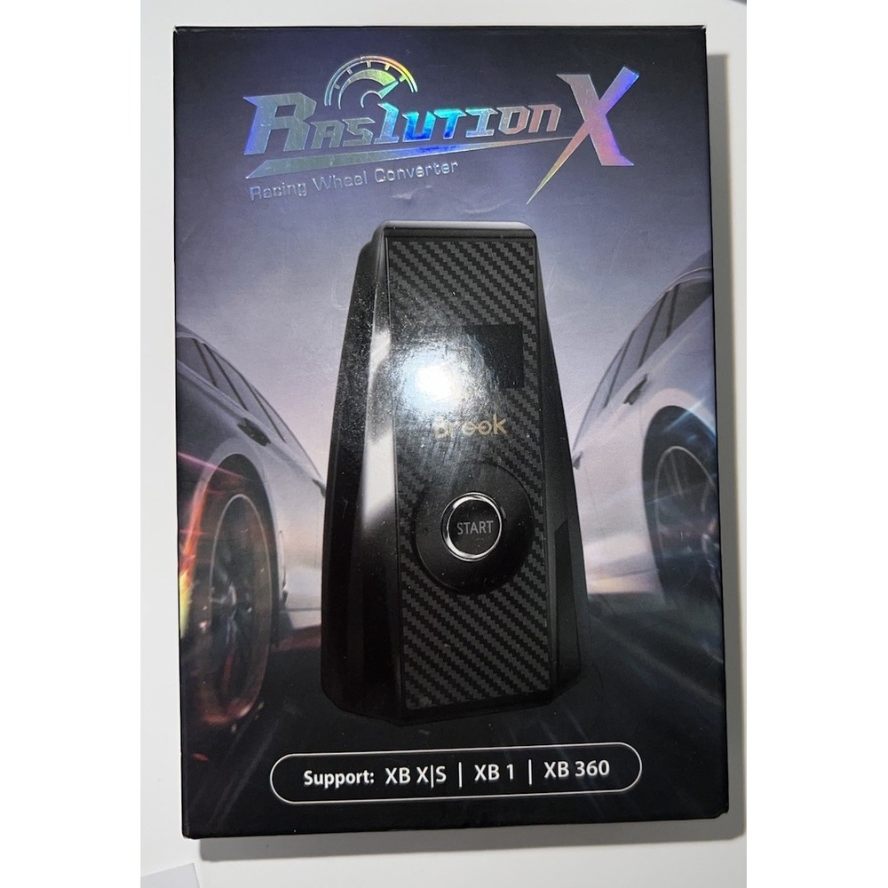 Brook Ras1ution X: Xbox Racing Wheel Converter, Adapter for  X|S,  B1,cb360(b57)
